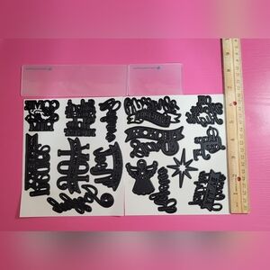 Diamond Press Christmas Die Set. (0161)